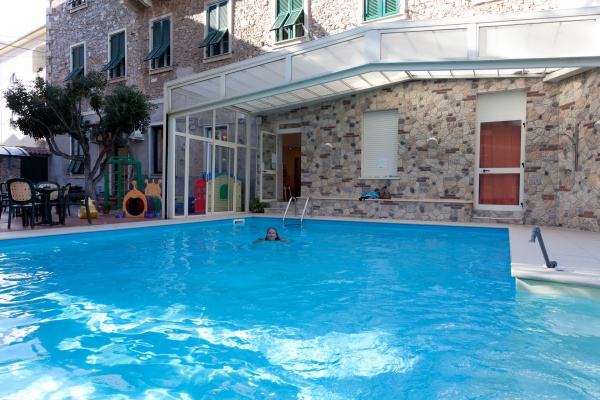 La piscina aperta